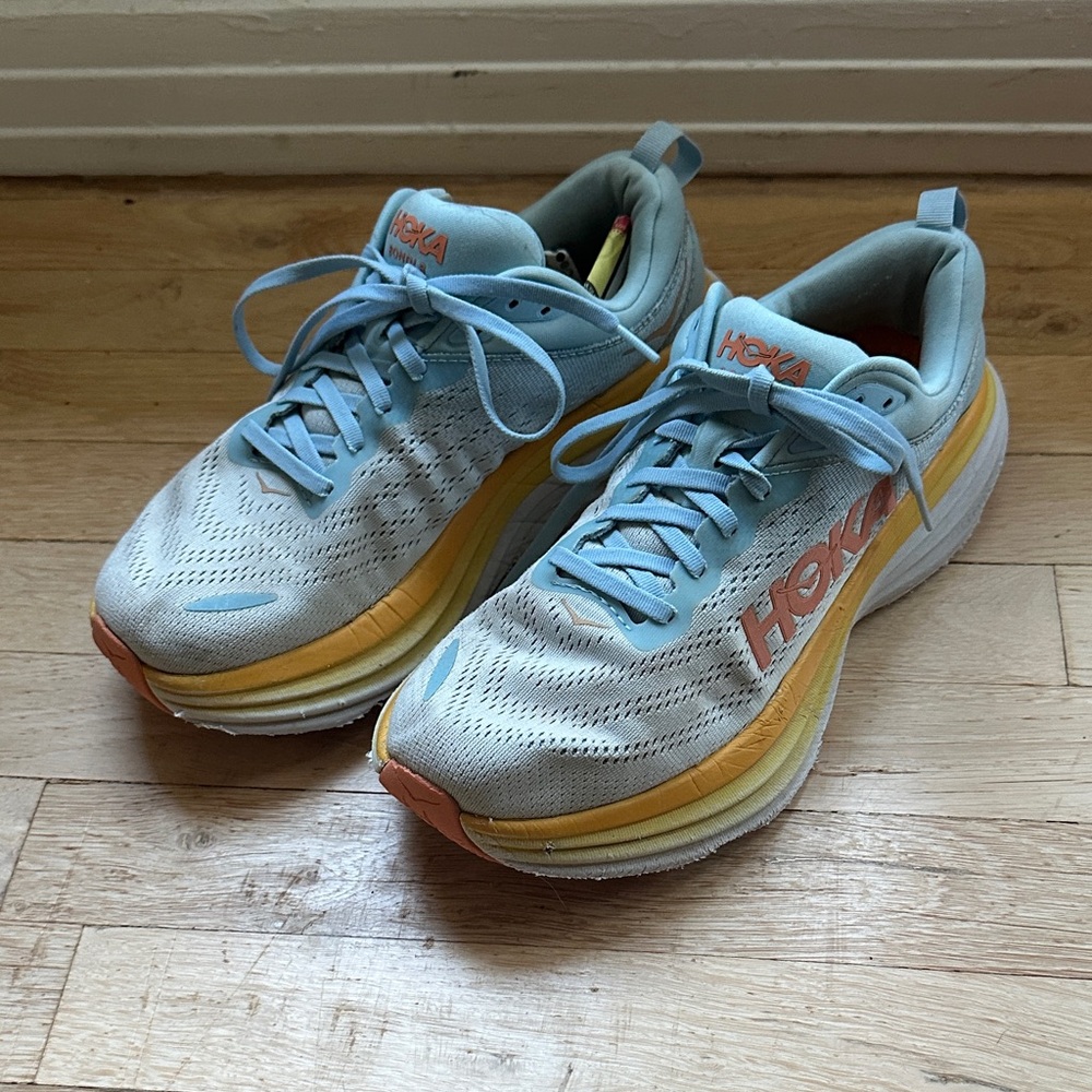 Hoka One One Women's Bondi 8 Wide - Summer Song/Country Air